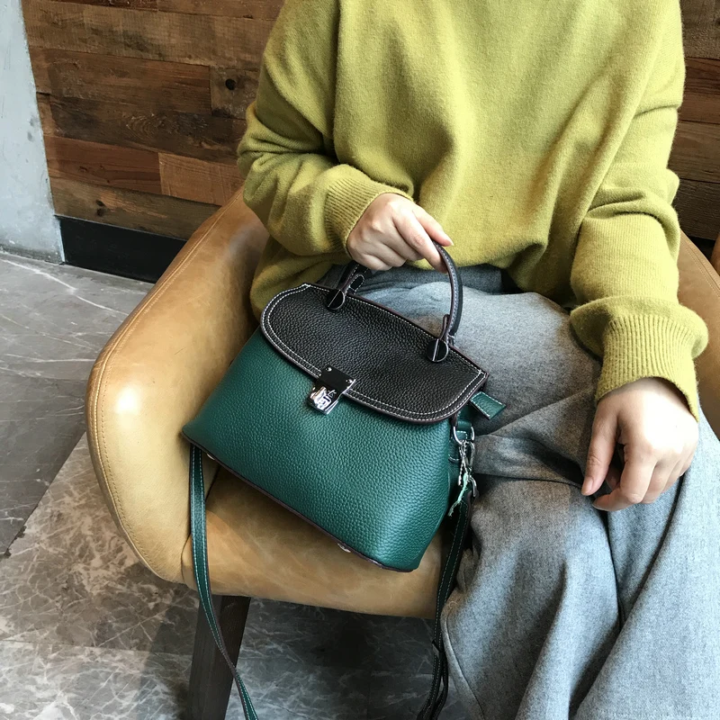 

Alina 88 Fashion Brand Women Bags Alligator real leather Messenger Bag Designer Chain Shoulder Crossbody Bag Women Handbags