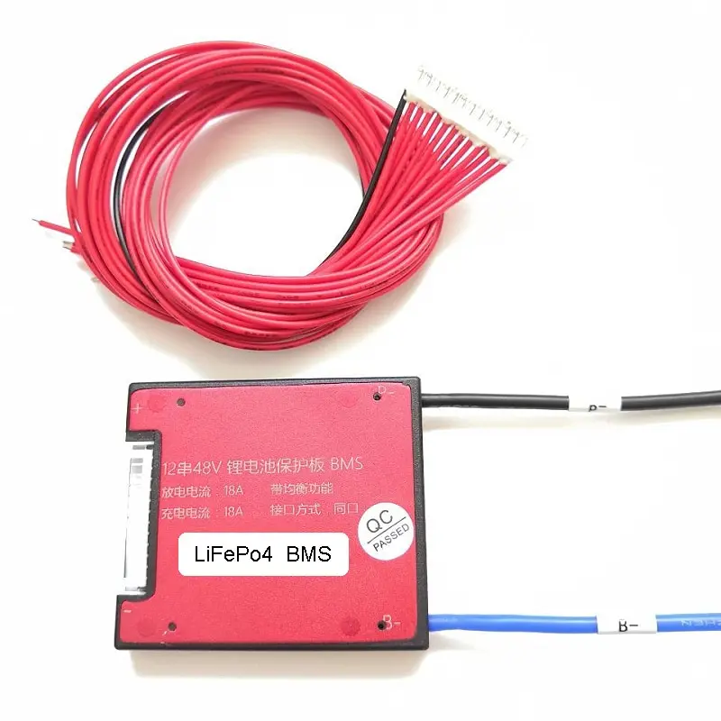 12S 18A PCM PCB BMS for 36V 18650 lithium LiFePO4 battery pack electric bicycle | Электроника