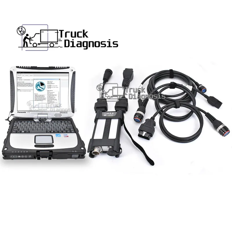 CF19 ноутбук для volvo Vocom II 88894000 + V2.7 PTT dev2tool Premium Tech tool Impact Prosis truck диагностический
