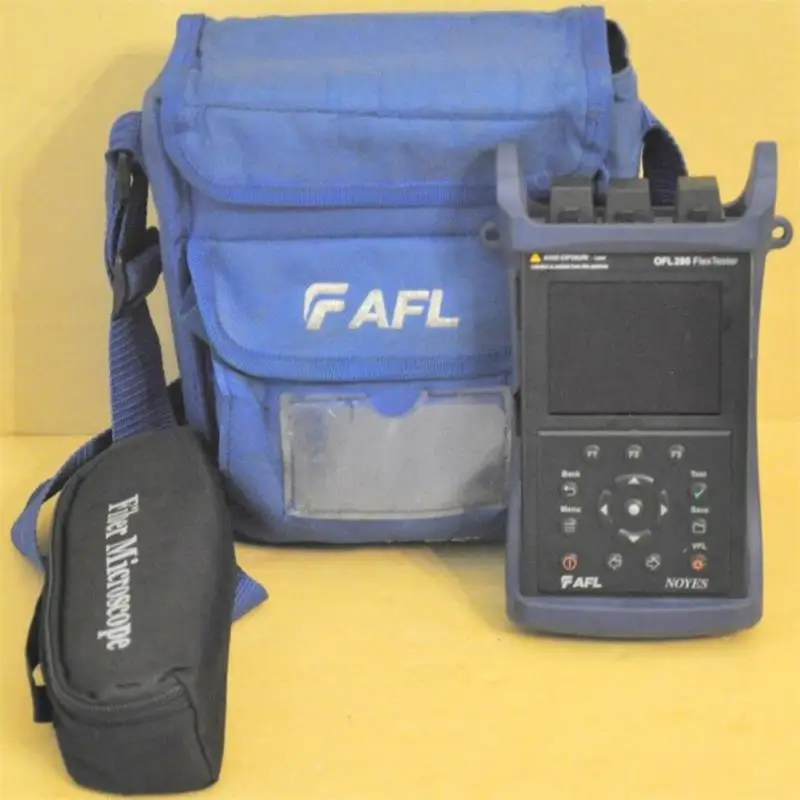 AFL Noyes OFL280 100 FlexTester SM 1310 1490 1550 волоконно оптический рефлектометр w/ PM & VFL OFL 280|Детали
