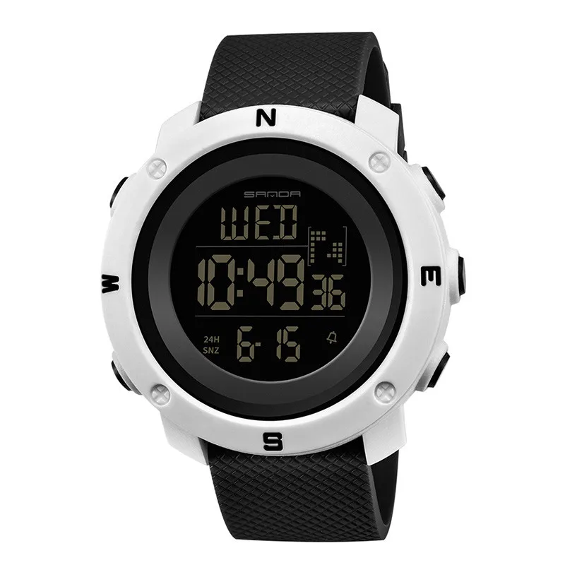 

Sanda Electronic Sport Watch Waterproof Fashion Digatal Watches Men shockproof anti-drop Night Light Stopwatch timing Men reloj