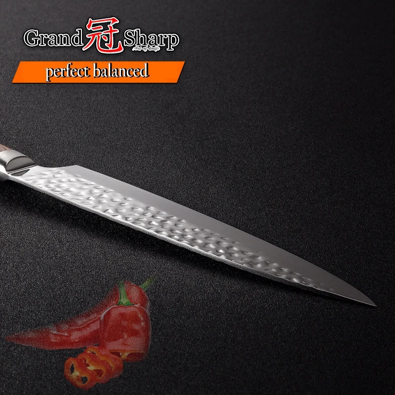 Набор кухонных ножей 3 шт. ножи шеф повара Santoku для очистки овощей vg10 дамасский