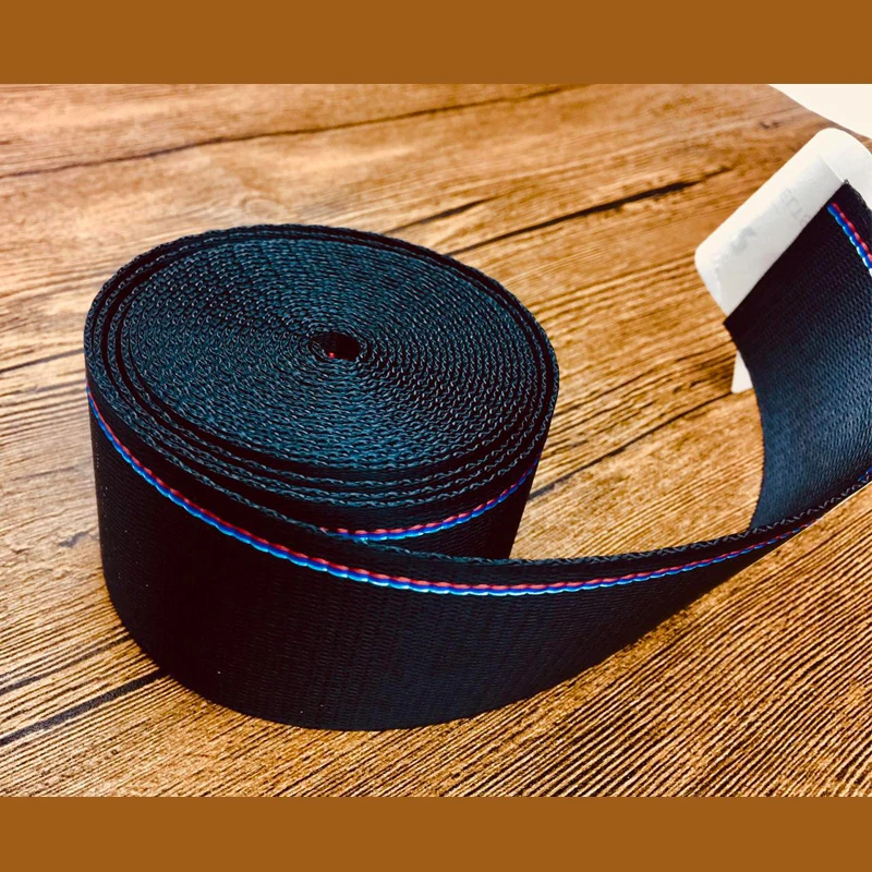 

Drop Shipping Car Seat Belt Replacement M Style Strip For BMW E60 f10 f30 e46 e36 M5 M3 Car styling universal car belt change