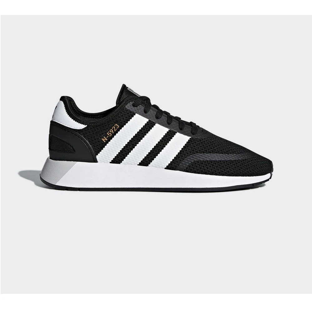 adidas negro y blanco