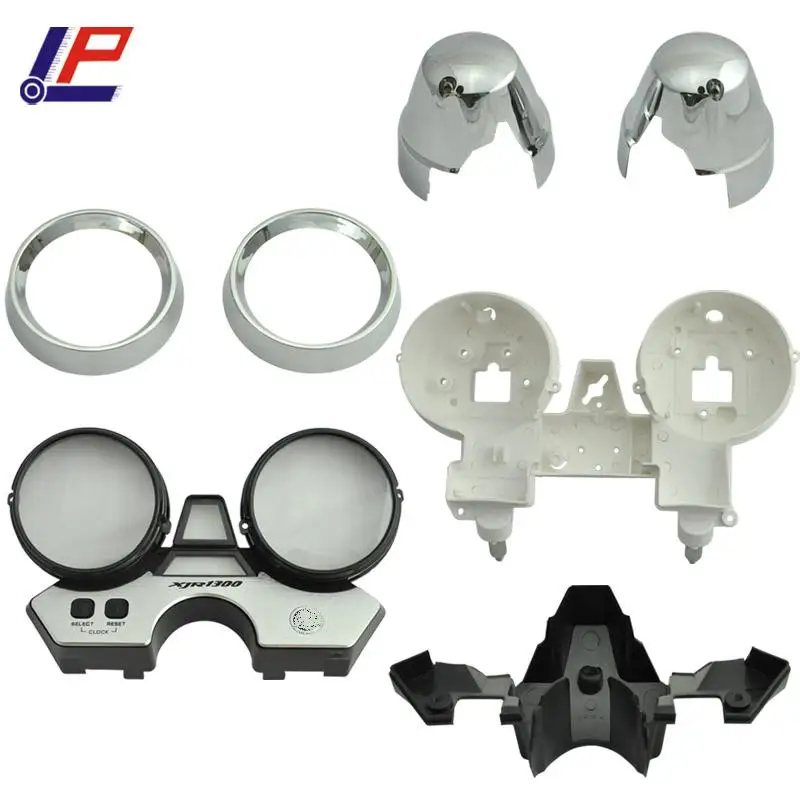 LOPOR Motorcycle Gauges Cover Case Housing Speedometer Tachometer