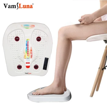 

VamsLuna Infrared Foot Massager For Blood Circulation With Vibration - Electric Foot Heating Therapy Health Care & Relaxation