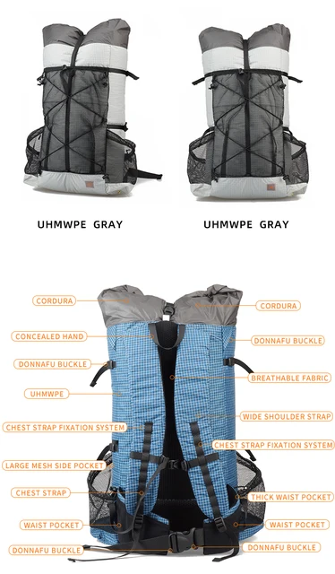 3f Ul Gear Tutor 38l Outdoor Camping 