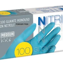 Одноразовые Нитриловые рабочие перчатки