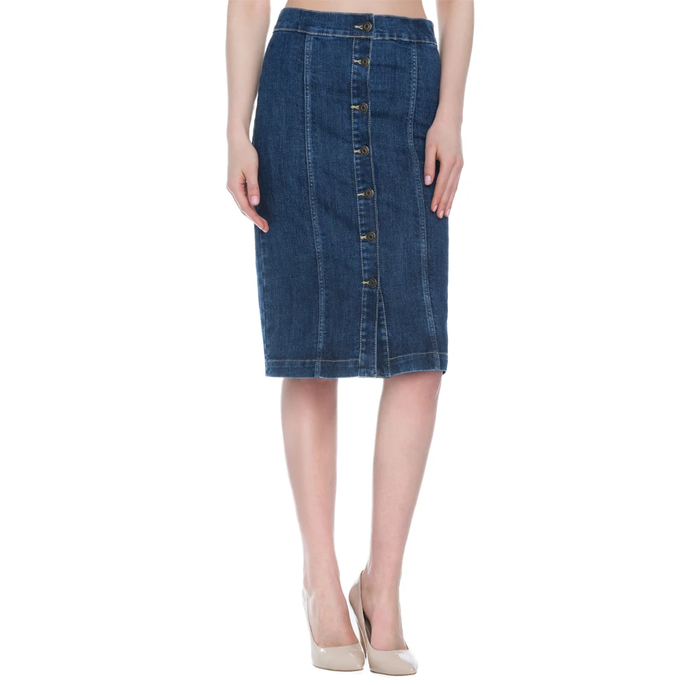 Джинсовая юбка на пуговицах Gloria Jeans женская GSK009013|skirt jeans|skirt skirtskirt jeans women |