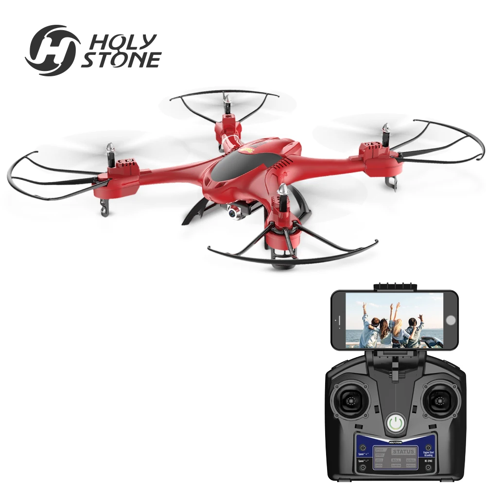 

[EU USA JP Stock] Holy Stone HS200 Drone HD 720P Wifi FPV Camera Quadcopter APP Control 4GB Card Headless Mode RTF Helicopter
