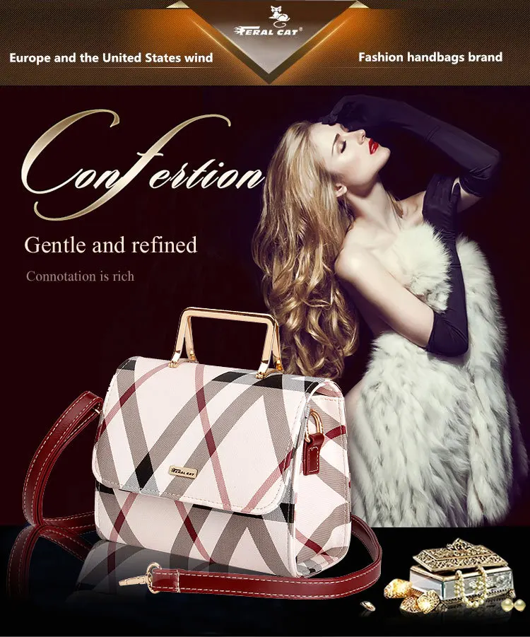 FERAL CAT Fashion Handbag 2017 Women Leather Handbags Luxury Bags Designer High Quality57