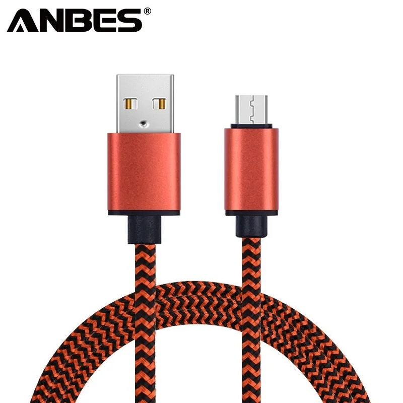 

ANBES 1 M Micro USB Cable Ultra Durable Snake Pattern USB Charger Cables Mobile Phone Cable for Samsung Xiaomi Huawei