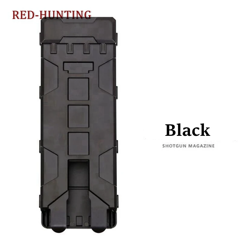 

Combat Ammo Pouch 10 Rounds 12GA Ammo Shells Molle Box Shooting Reload Magazine Pouches