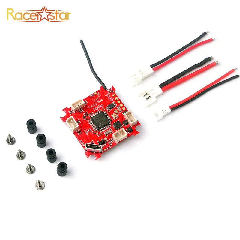 

Racerstar Crazybee F3 Flight Controller 4 IN 1 5A 1S Blheli_S ESC For Flysky AFHDS Receiver RC Models Frame Motor Multicopter