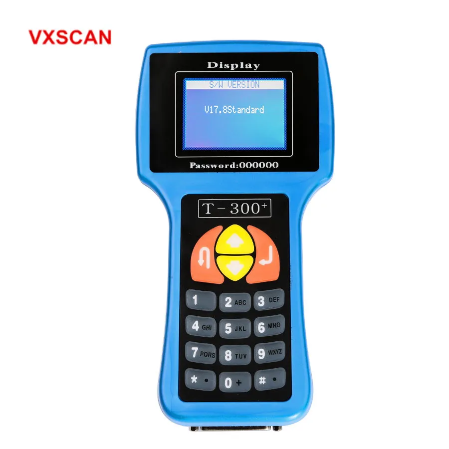 

V16.8 T300 Key Programmer T300 T300 Car Key Transponder English Blue T 300 Auto Key Programmer 2014 T-300 by DHL