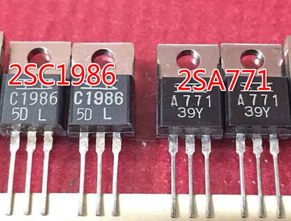 5 шт. 2SC1986 + 2SA771 / C1986 A771|Запасные части| |
