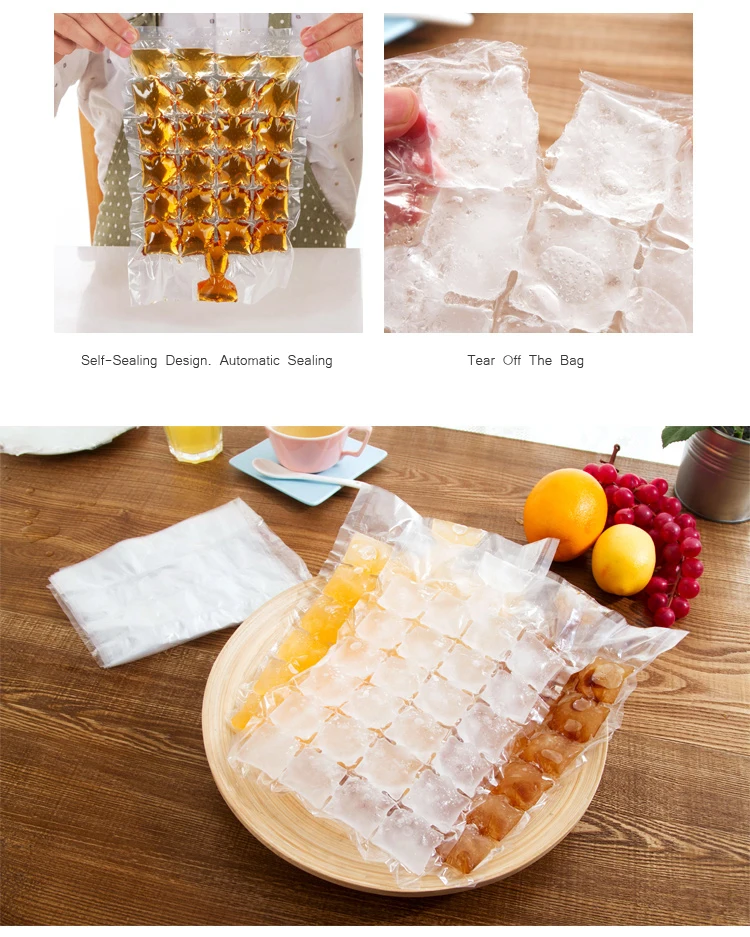 OYOURLIFE 10 шт./упак. Творческий одноразовый лед-изготовление сумок Ice Cube лоток плесень льда Лето DIY подставка для вина мороженое создатели
