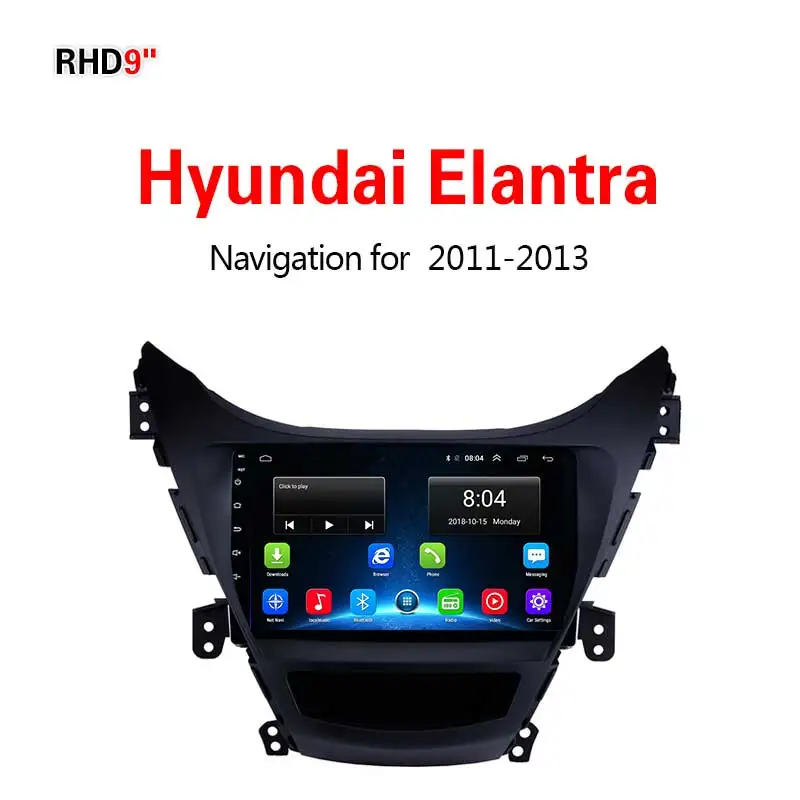 

Lionet GPS Navigation for Car Hyundai Elantra 2011-2013 9Inch RH2011X