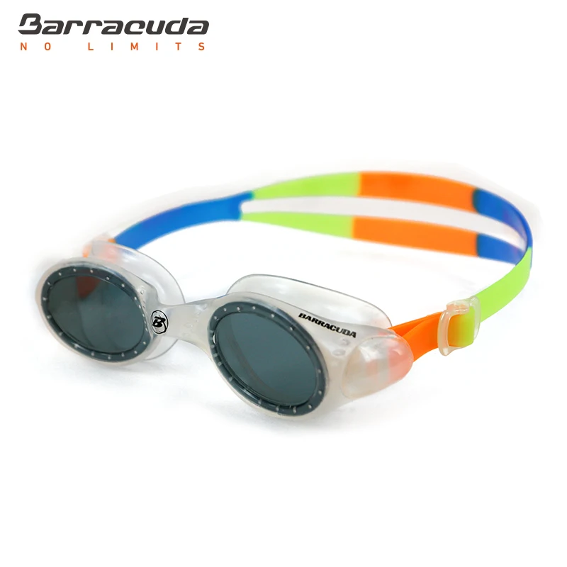 Barracuda, детские плавательные очки, анти-туман, защита от ультрафиолета, быстрая посадка, не протекает, для детей 7-15 лет#33620 - Цвет: orange