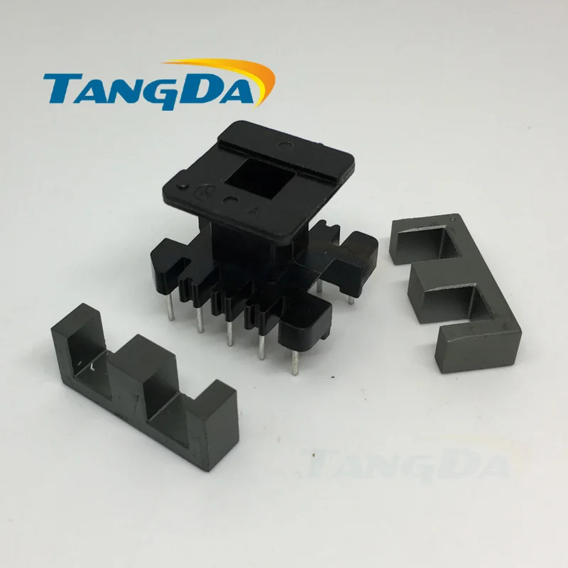 

vertical EE25 core EE Bobbin magnetic core + skeleton soft magnetism ferrites magnetic core 5+5 pin 10P SMPS RF Transformers A.