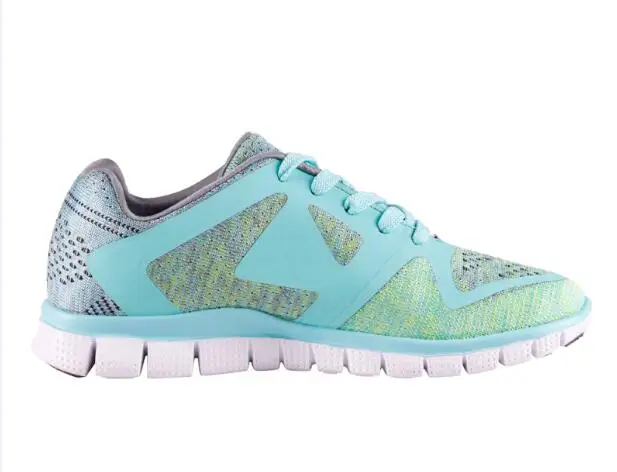 Женская обувь для бега; удобные кроссовки для фитнеса; мягкая подошва-светильник; дышащая спортивная обувь с сетчатым верхом; EW7170H - Цвет: green