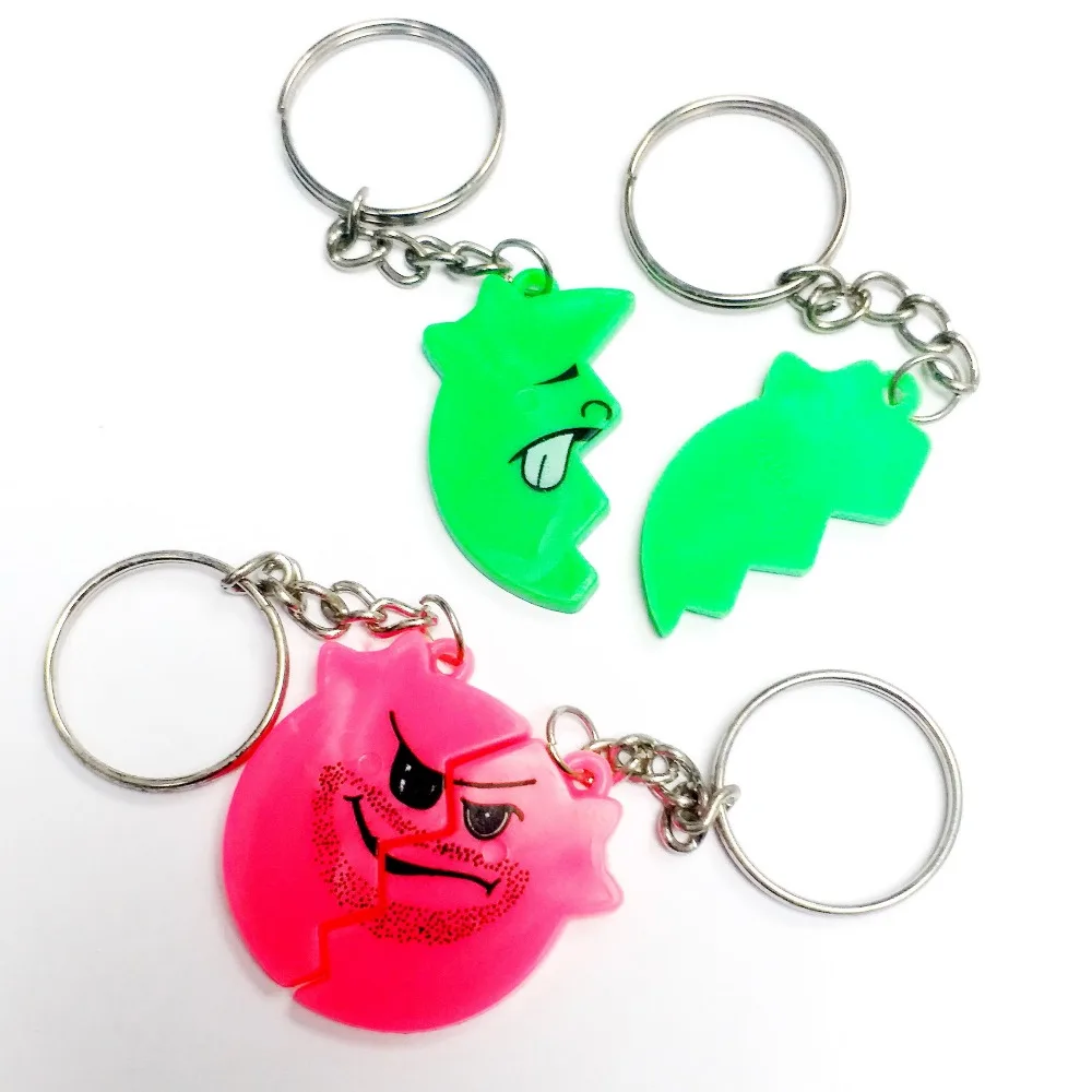 smile puzzle with keychain - 8g