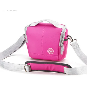 

PVC material waterproof simple fashion shoulder bag suitable for micro single