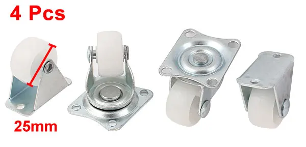 UXCELL 25Mm Dia Market Cart Metal Plate Swivel Wheel Brake Casters Set 4 In 1 UXCELL 25Mm Dia Market Cart Metal Plate Swivel Wheel Brake Casters Set 4 In 1