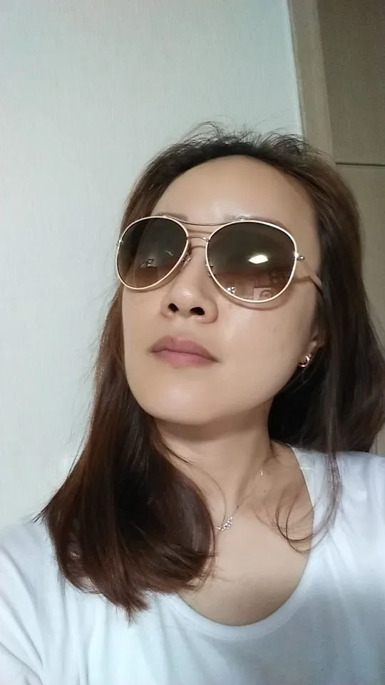 Women's Fashion Brown Sunglasses