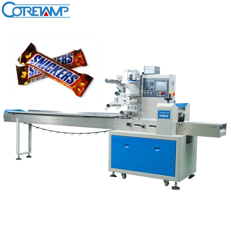 small chocolate flow wrapping packing machine in vacuum small flow