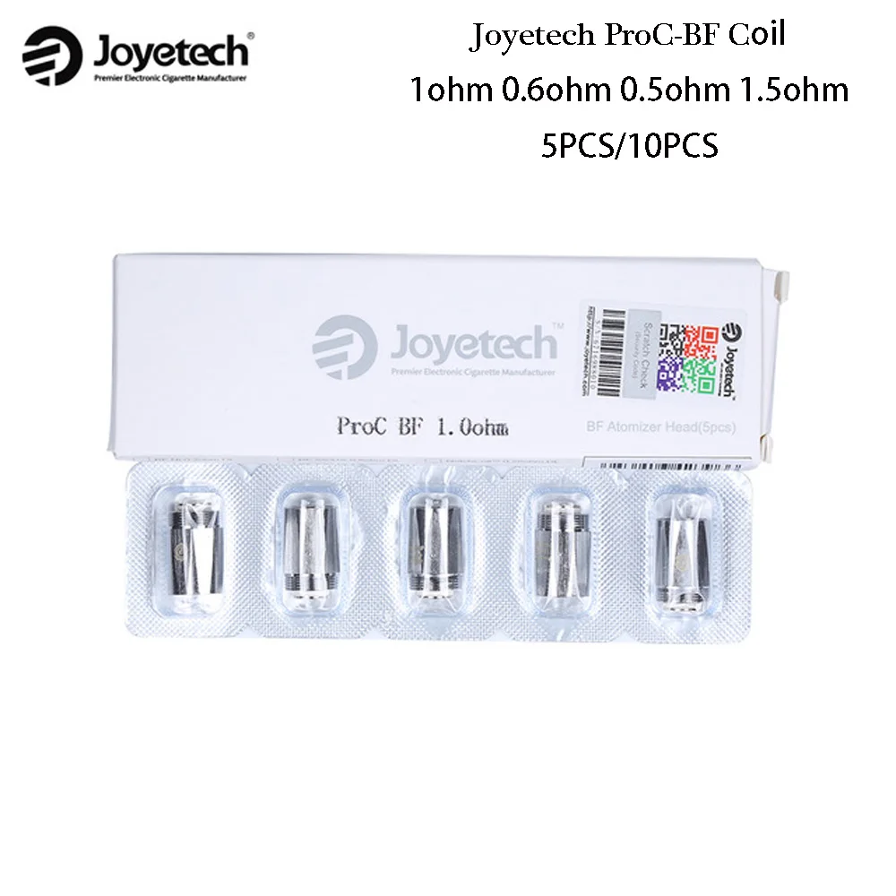 

100% original Joyetech ProC-BF Heads Proc BF Coil for Cubis 2 Atomizer eGo AIO coil 1ohm 0.6ohm 0.5ohm 1.5ohm joyetech coil