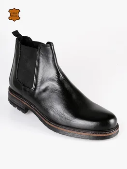 

TUSICHEVALI Ankle Chelsea boots leather black