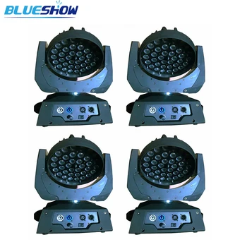 

No tax custom 4pcs/lot,Zoom Moving Head Wash Light LED 36x10W RGBW Quad 4in1 36x12w RGBWA 5in1 36x15w RGBWAUV 6in1