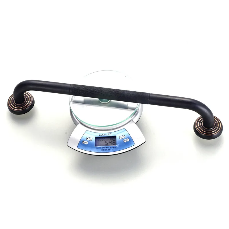 Bathroom Grab Bar, Oil Rubbed Bronze / Black, fs45dh03, solid brass