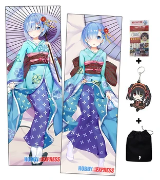 

Hobby Express Re Zero Rem Dakimakura Japanese Otaku Waifu Hugging Body Pillow Cover H3952A
