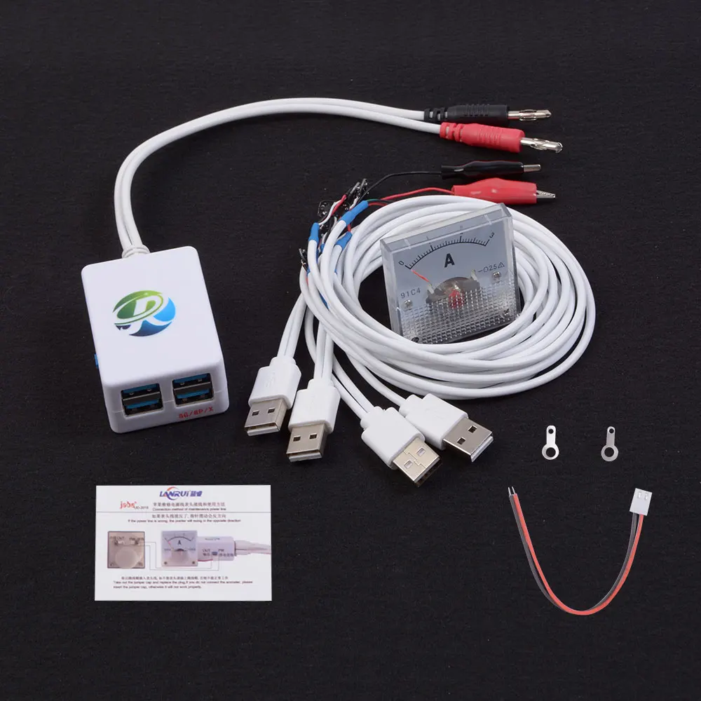 

DC Power Supply Phone Repair Current Test Cable for iPhone 5 5C 5S SE 6 6S 7 8 Plus X XS XR XS Max Repair Tools Power Data Cable