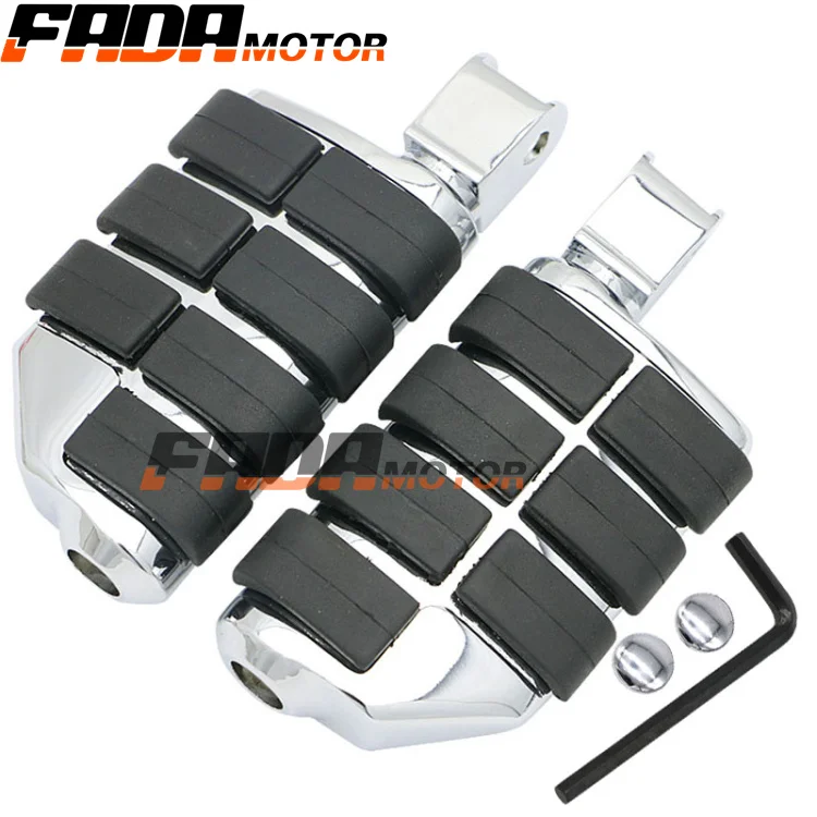 

Rear Foot Pegs Footrest for Honda Shadow VT1100 Sabre 2000-2007 Spirit 1999-2007 (098)