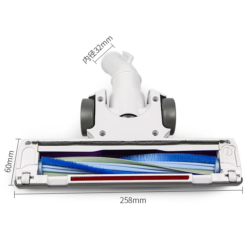 2 шт. 32-35 мм адаптер+ 1 шт. 32 мм щетка для пылесоса, турбощетка, насадка для пылесоса, циклонная насадка, щетка для пола
