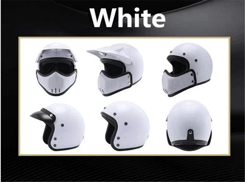 Modular Helmet Motorcycle Helmet Full Face Open Face Headgear Double D Clasp Closure Safe Combined helmets DOT