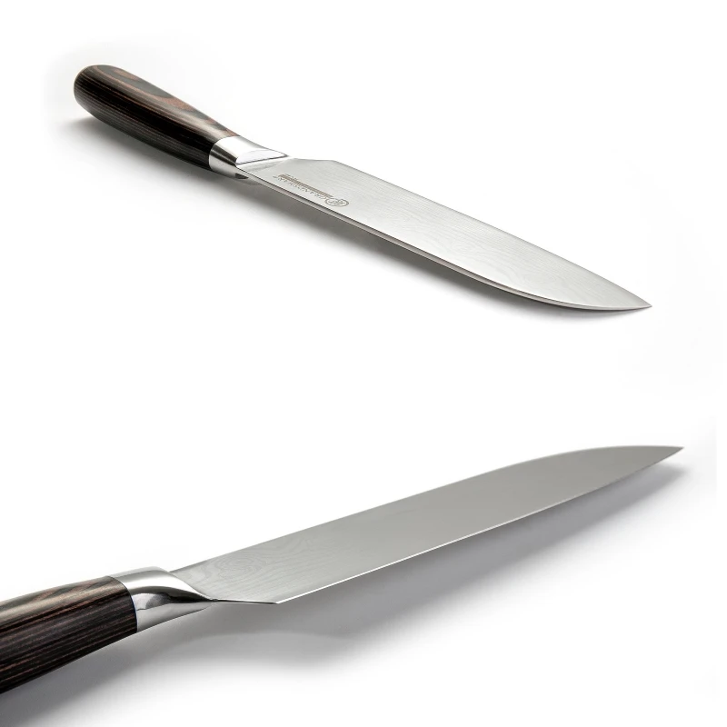 Santoku нож 7 дюймов немецкий Высокоуглеродистый шеф повара из нержавеющей стали