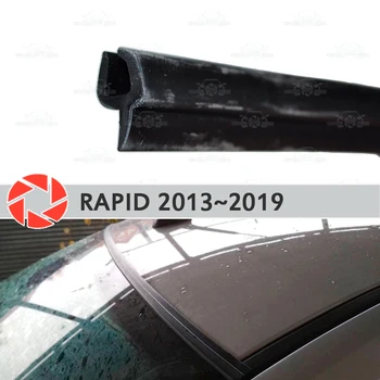 

Windshield deflectors for Skoda Rapid 2013~2019 windshield seal protection aerodynamic rain car styling cover pad