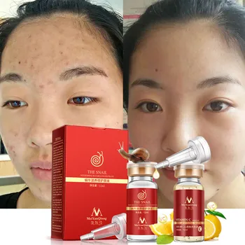 

MeiyanQiong Vitamin C Serum+SNail Serum Whitening Moisturizing Anti-Aging Moisturizing Skin Care Firming Treatment VC