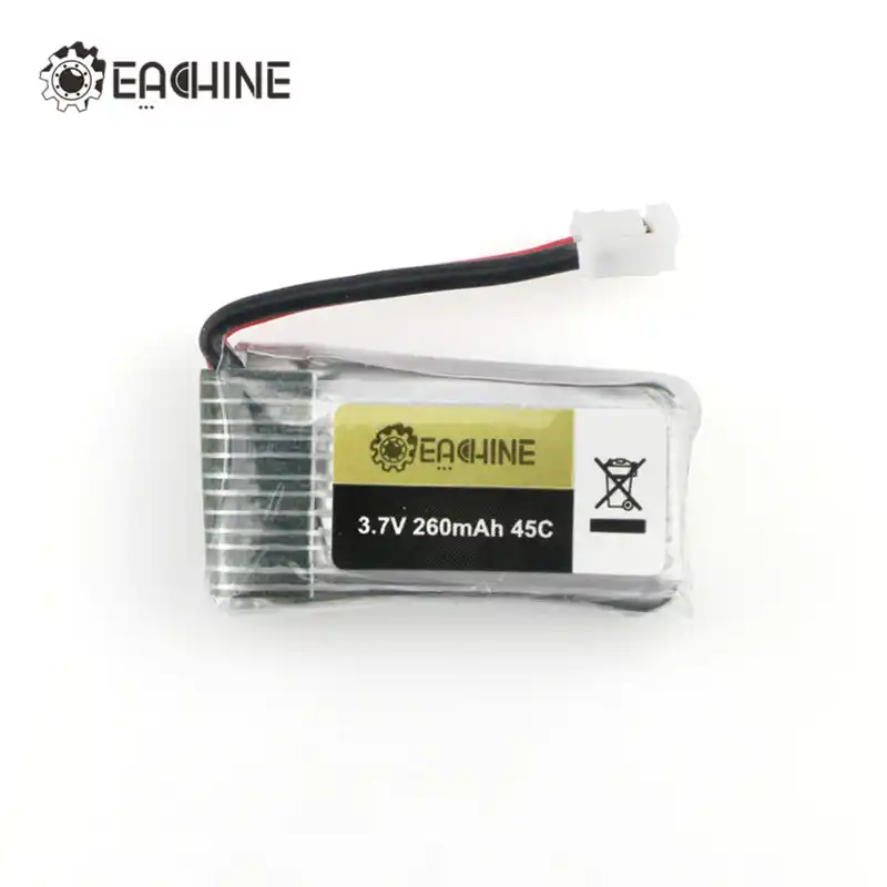 Eachine E013 E010 E010C E011 Мини RC Квадрокоптер Дрон запасные части 3 7 V 260MAH 45C Lipo батарея