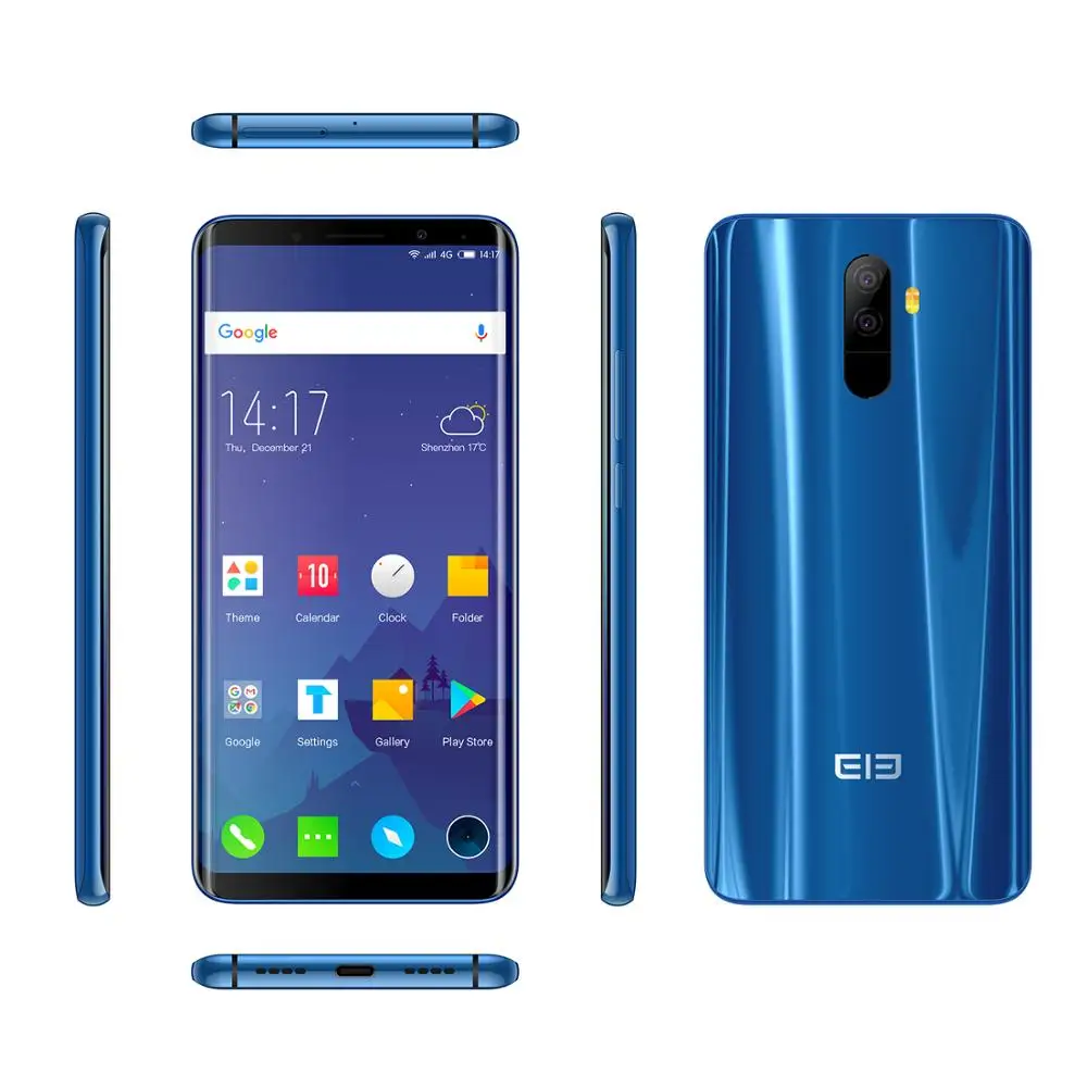 Elephone U Pro смартфон 6 ГБ 128 г 5 99 ''Snapdragon 660 Android 8 0 Восьмиядерный 13MP распознавание