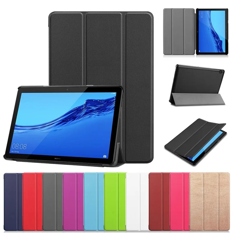 Case For Huawei MediaPad T5 AGS2 W09/L09/L03/W19 10.1" Ultra Slim PU