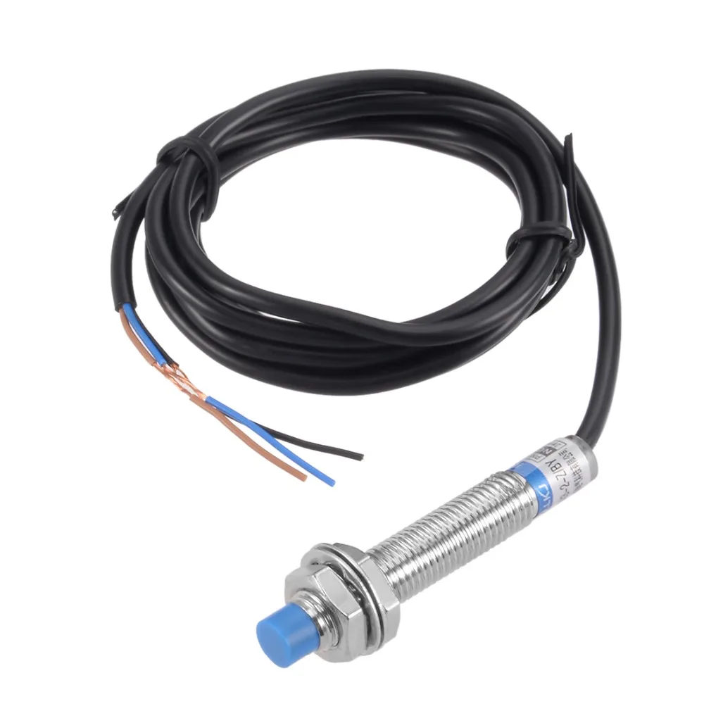 

UXCELL 1PCS 1/2mm Inductive Proximity Sensor Switch Detector NPN/PNP NO DC 6-36V 100mA 3-wire for Automatic Control Industry