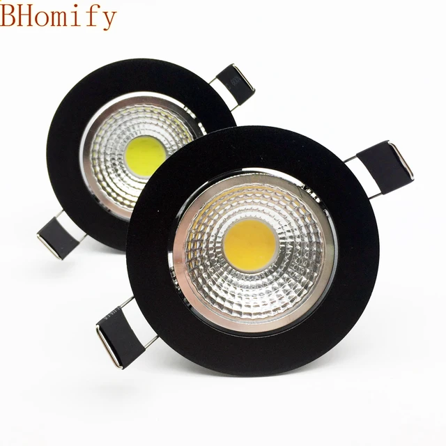 Dimmable Led Downlight Light COB Ceiling Spot Light 3W AC85-265V Dimmable  Ceiling Recessed Lights Indoor Lighting for House - AliExpress