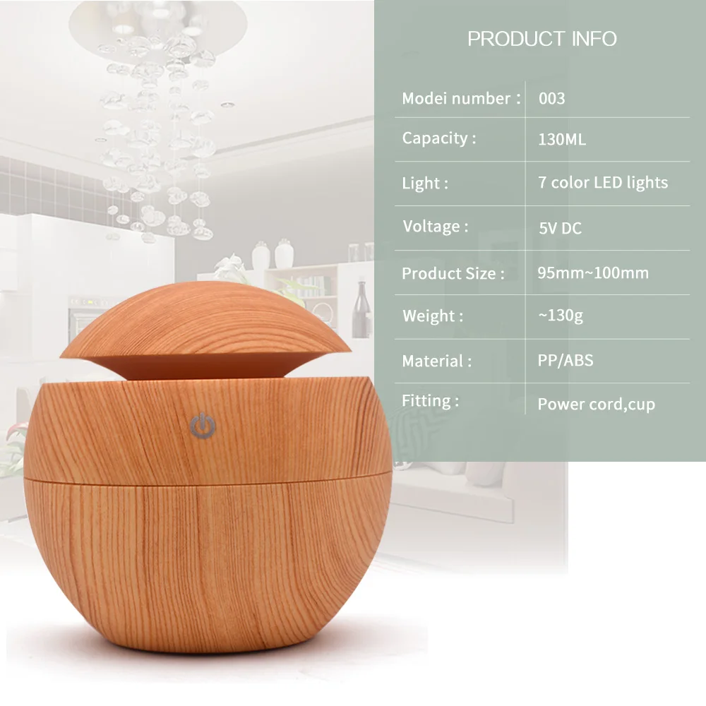 FUNHO увлажнитель воздуха распылитель ароматических масел Humidificadores Difusores Aromaterapia