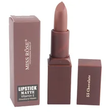 Мисс Роуз матовый губная помада водостойкий питательный легко носить с помадой и стойкая Губная помада макияж 8 видов цветов