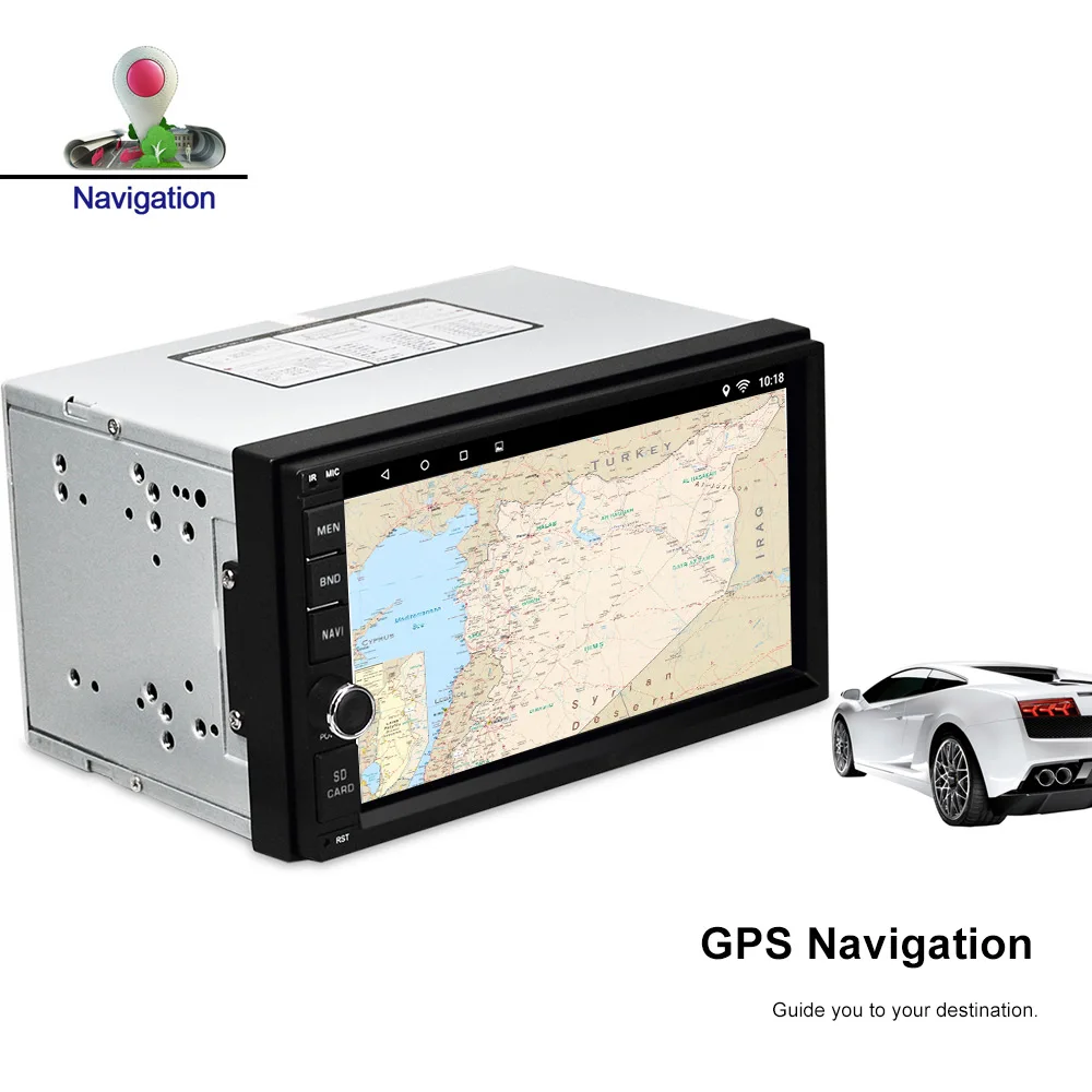 Sale CT0012 RAM-2G Car Multimedia Player 7-Inch TFT Touch Screen Mirror Link GPS Navigation FM RDS Bluetooth Auto Mp5 Player 3